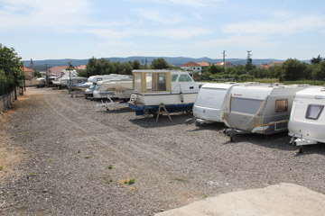 Caravan depot Dalmatia