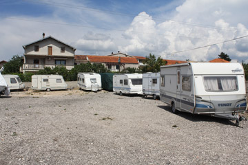 Caravan depot zadar region